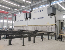 2xWE67K-1600/6000 CNC Press Brake in Tandem